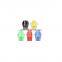 Round microphone crystal bubble car LED light luminous style shift lever knob crystal shift lever