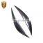 Real Carbon Fiber Headlight Lamp Eyebrow Decorative Cover For Mercedes Bens C Class W204 Headlight Covers Auto Accessories