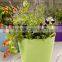 Plastic Garden multifunction colorful Self-Watering TubTrug Planter