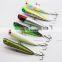 WeiHai Wholesale 3D Eyes Top Water Fishing Lures Hard Plastic Popper Floating Fishing Lure