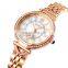 Luxury Brand SKMEI 1658 Stainless Steel Female Diamond Quartz Watches Ladies Fashion Girl Wrist Watch Women