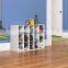 Living Room White wood shoe organizer box Shoe cabinet