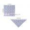 Wholesale popular sublimation custom kerchief printed double sided cotton blank dog bandana for pet