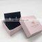 Wholesale empty jewelry gift paper packaging boxes for earring necklace logo box