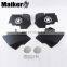 Aluminum black fender trim for Jeep Wrangler JK 07+accessories front inner fender for Jeep