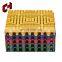 2X2M Style Polymer Interlocking Grid Interlock Threshold Seal Gym Swimming Pool Floor Mat Car Garage Floor Grate With Logo