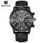 Benyar 5102M Popular Brand Men Quartz Watches Chronograph Day Stainless Steel Case Quality Wrist Man Watch