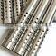 slot holes round hollow tube Stainless steel tube laser cutting service