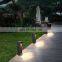 Outdoor Waterproof Pillar Light Post-shaped Landscape Lighting For Indoor Garden Courtyard Simple Modern Solar LED Lawn Lamp