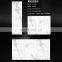 800x2600mm Porcelain Slate Tiles White Marble Slabs for Wall and TV Background