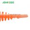 JOHNCOO Trout 12pcs TPR Soft Bait Artificial Wobblers 57mm 1.34g Soft Worm Tail Grub Minnow Swimbait Ocean Rock Fishing Lure
