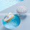 Jellyfish Shape Shampoo Brush Scalp Massager Transparent Silicone Massage Shampoo Comb