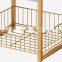 wholesale white and gold living room side table modern end table storage coffee table