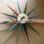 original quality Colorful sun wall clock