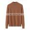 Winter Collection 100% Cashmere Pullover High Neck Warm Sweater Crew Neck Various Sizes Knitted Solid Pattern Casual Style Front