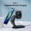 mobile phone earphone watch holder multifunctional magnetic 3 in 1 fast wireless charger station