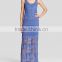 2015 manufacturer Customized plus size women sleeveless Stretch Crochet Maxi Dress                        
                                                Quality Choice