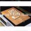 2016 new design bamboo cutting board with hole to put Plate Smart Kitchen Bamboo chopping blocks cutting board wholesale                        
                                                Quality Choice
