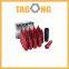 20PCS/Set Blox Racing Jdm Style 50mm Aluminium Extended Tuner Lug Nuts with Spike for Wheels Rims M12X1.25 / M12X1.5 Blox750djt