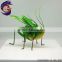 Shining home decoration items metal insect ornaments for table decor