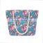 Flowers Printing Handbags Shoulder Bag Canvas Appliques Portable Bags Handbag Brands