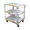 Shelf Adjustable ESD Push Trolley with Tool Hanging Panels