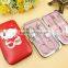 Promotional Gifts Stainless Steel 7PC Pink Hello Kitty Manicure Set