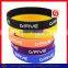 Fashion silicone twist bracelet