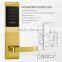 China Manufacture golden touch screen digital password door lock