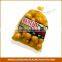 Best quality HDPE tubular drawstring potato meshbag
