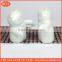wholesala funny ceramic salt and pepper shaker wedding favors