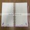 Custom printed spiral school exercise note book