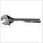 black finished adjustable wrench Adjustable Spanner 8"-24" large opening adjustable wrench