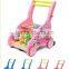EN71/ASTM New Product Preschool Toddler Walking Frames OEM/ODM Wooden Educational Baby Walker