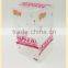Blank PET boxes with hand hole for gifts packaging , cosmetic items , promotion items , underwear packaging