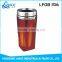 High Quality square shape plastic stainless steel coffee travel cup