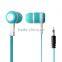 Top Quality Print Logo Domed Logo Earphone With OEM Brand for Promotion