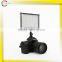 Newest unique CRI95 square photographic studio lighting 18W battery powered shenzhen led panel light with hot shoe ball mount
