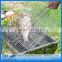 Hot Sale Big Single Fish Shape Barbecue mesh wood handle non-stick iron wire netting BBQ grill mesh