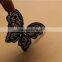 butterfly pattern hand made hollow embroidery chemical lace applique for accessory