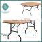 Multifunctional outdoor solid wood wedding folding tables                        
                                                Quality Choice