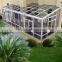 Decorative aluminum garden architecture shed/sunlight room