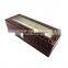 6 Slot Wooden Watch Display Box With Lock Free Shipping.