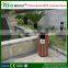 garbage can made of environmentally wood-plastic composite material