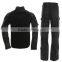 US army suit body combat clothes black tactical clothing