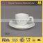 Espresso coffee cup and saucer, coffee cup