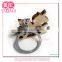 Custom Craft Wooden Horse Shaped Keychain and Key ring
