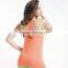 Women Gym Tank Top Crossed Straps Vest Plain Dyed Factory