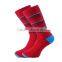 customized wholesale top quality cotton purple basketball socks