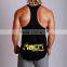 y back gym singlet with customized printing - Mens Wholesale Gym